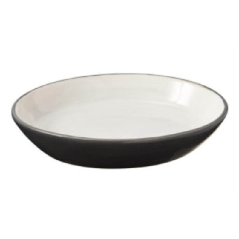 Ethical 2 Tone Gray Oval Cat Dish
