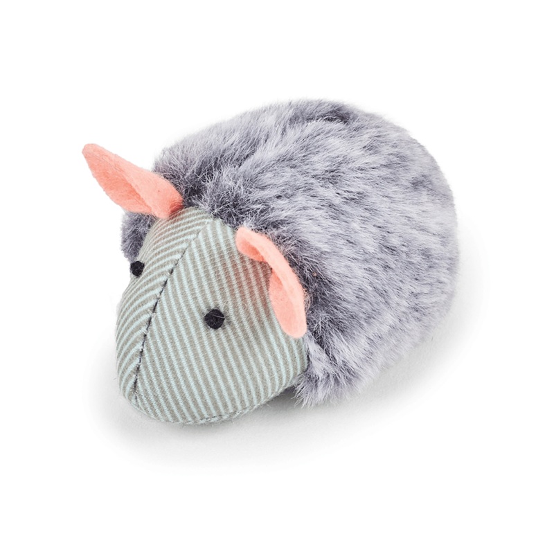 Kazoo Cat Toy Noisy Mouse with Sound & Catnip