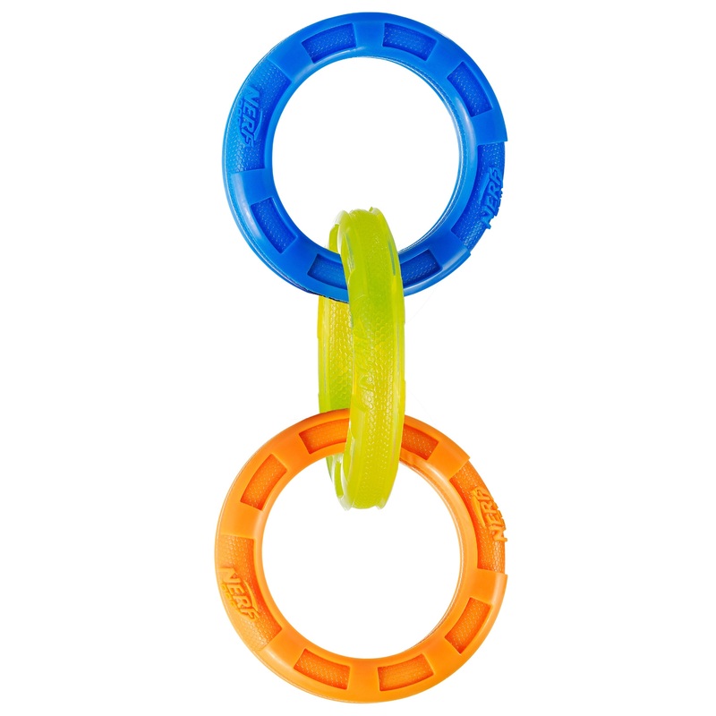 Nerf Dog TPR Tuff Tug 3 Ring