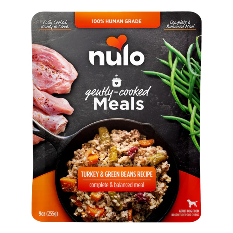 Nulo Gently-Cooked Meals Turkey & Green Beans Recipe 9 oz