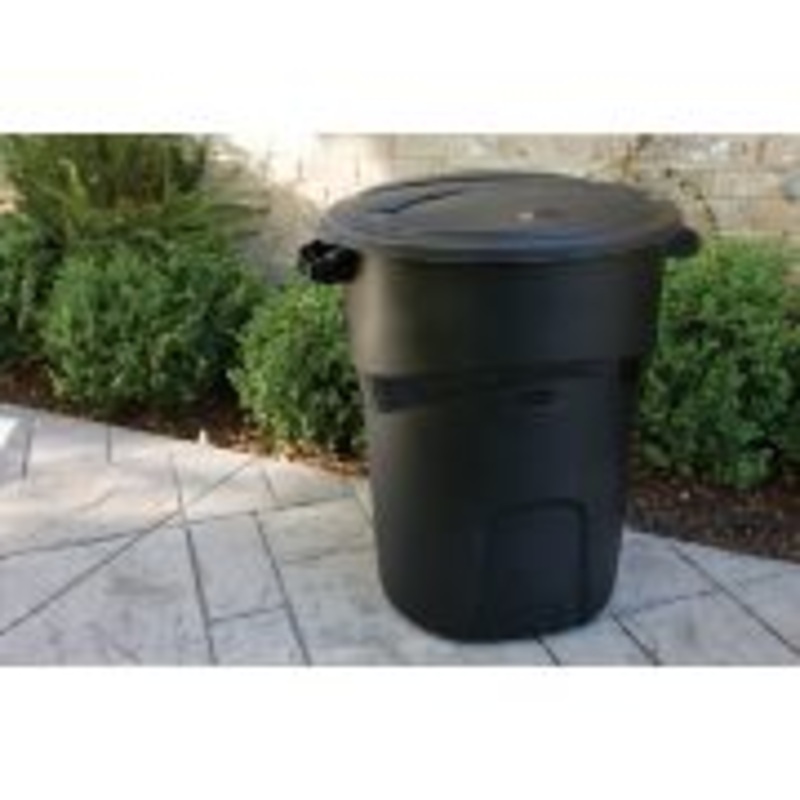 Rubbermaid Roughneck Non-Wheeled Trash Can 32 Gallon 20-Gallon