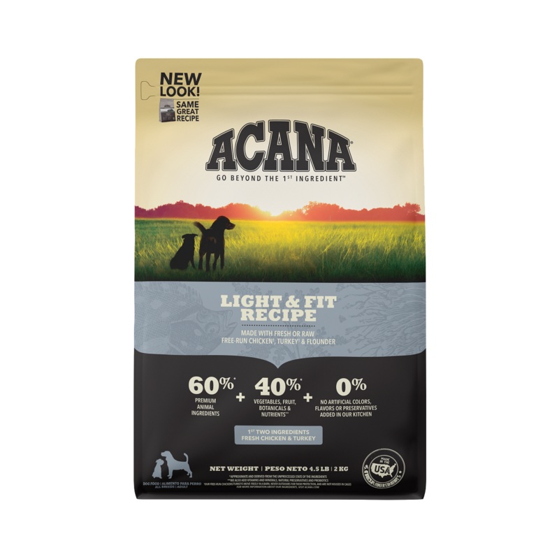 ACANA Light & Fit Dry Dog Food 4.5 lb