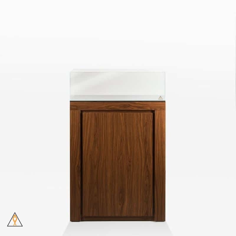 Aquacosm 60S Rimless Aquarium Set (8 GAL) – ALA Walnut