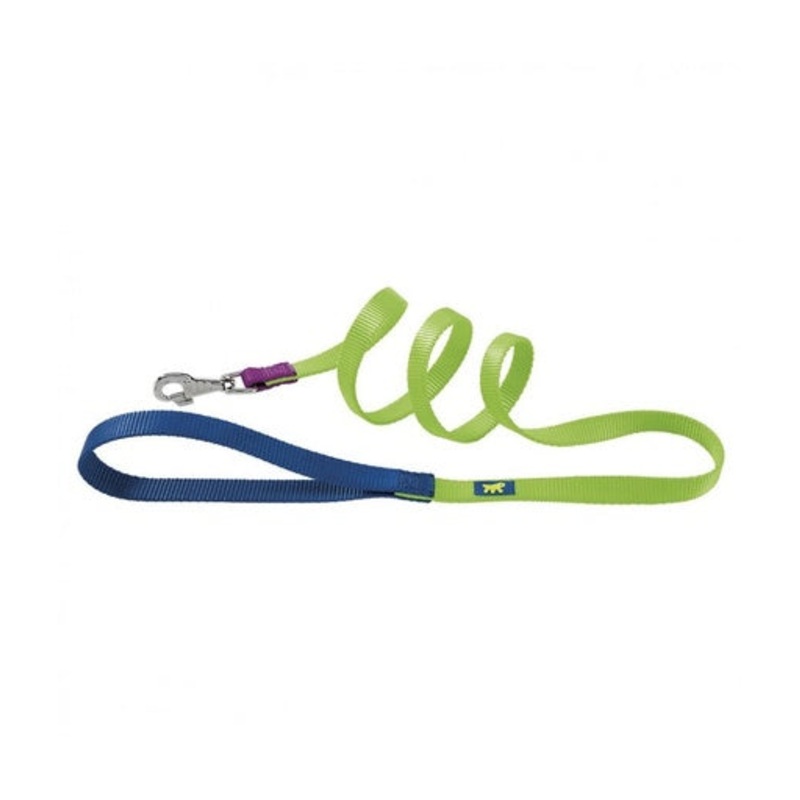 Ferplast Club G Colours Leash [Color – Green, Dimension – 15mm x L 120cm]