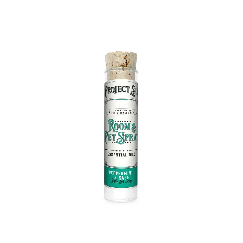 Project Sudz Room & Pet Spray – Peppermint and Sage