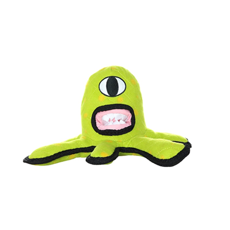 Tuffy’s Alien Dog Toy – Green