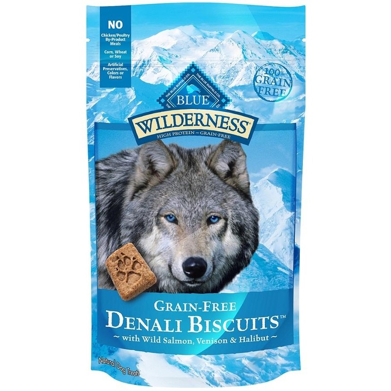 Blue Buffalo Wilderness Grain Free Denali Dinner Biscuits Dog Treats