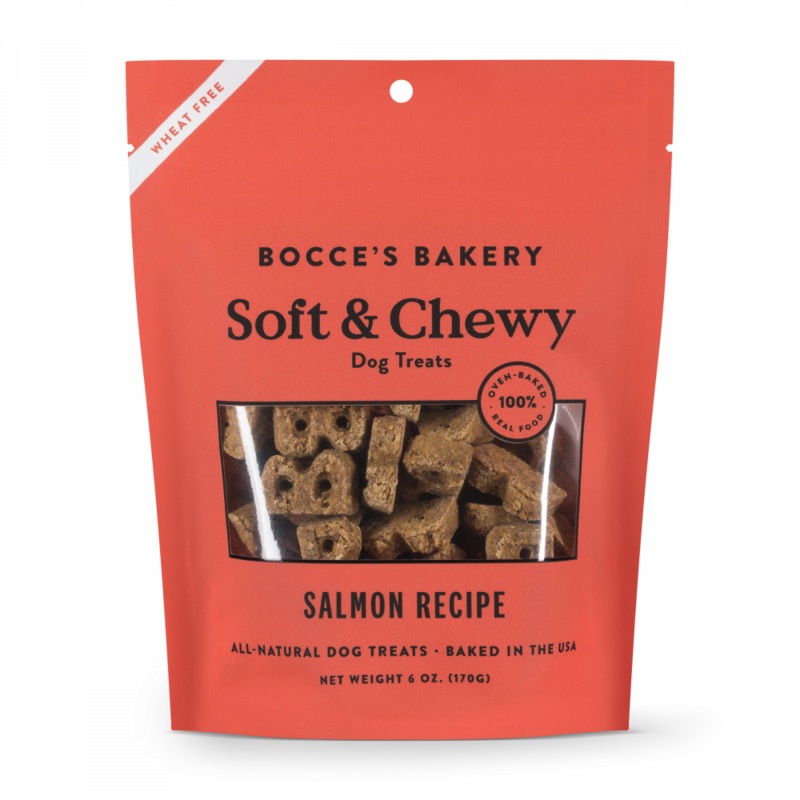 Bocce’s Bakery Soft & Chewy Salmon Recipe Dog Treats