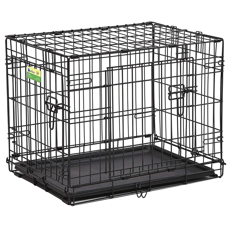 Contour Double Door Dog Crate 24
