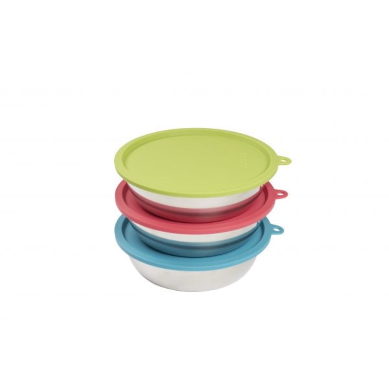 Messy Mutts 6pc Bowls with Covers
