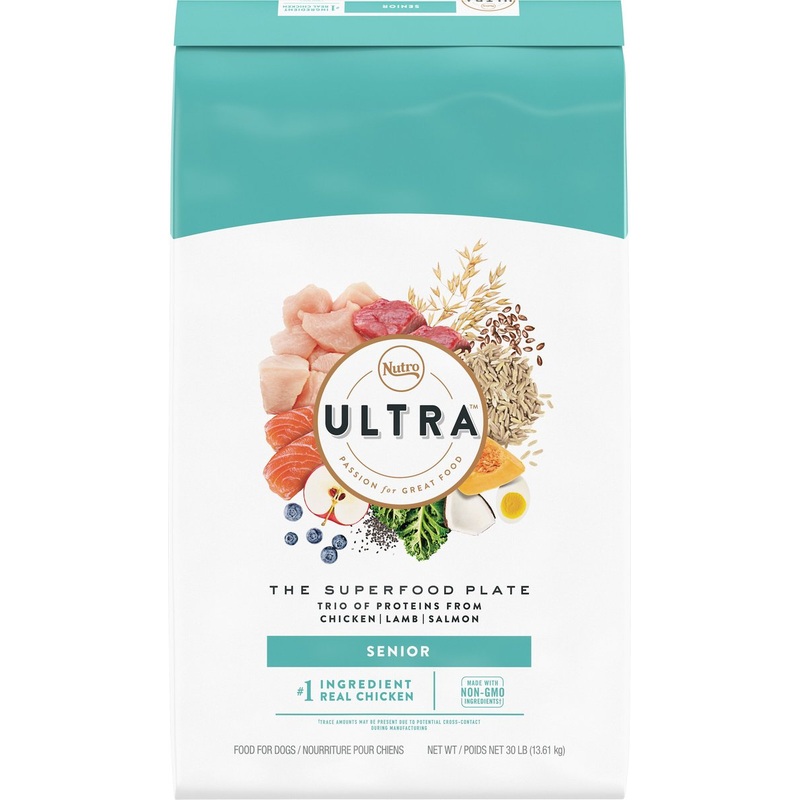 Nutro Ultra Senior Dry Dog Food, 30 lb