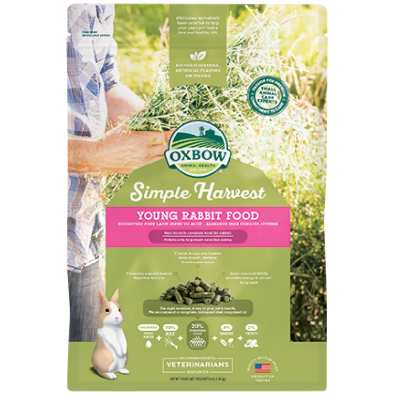Oxbow Simple Harvest Young Rabbit Food