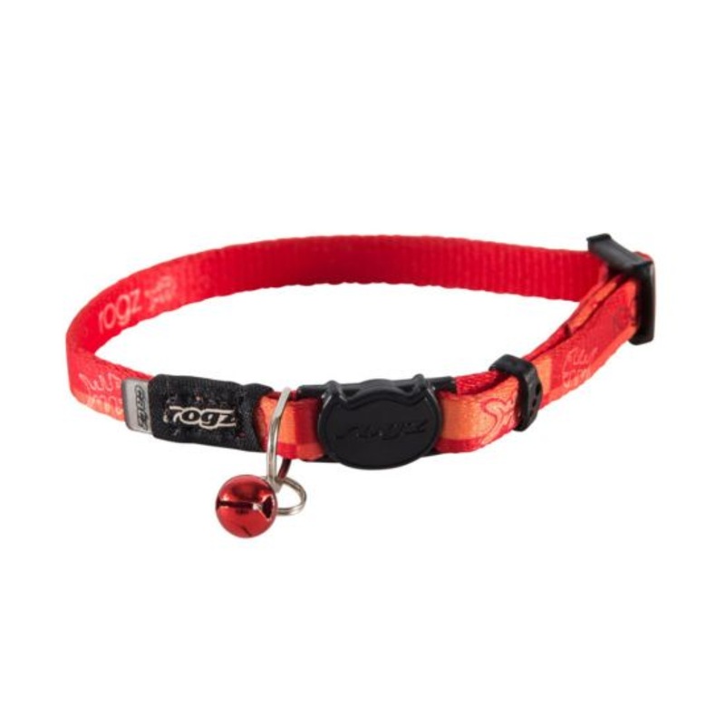 Rogz Kiddycat Tango Fishbone Cat Collar – Small