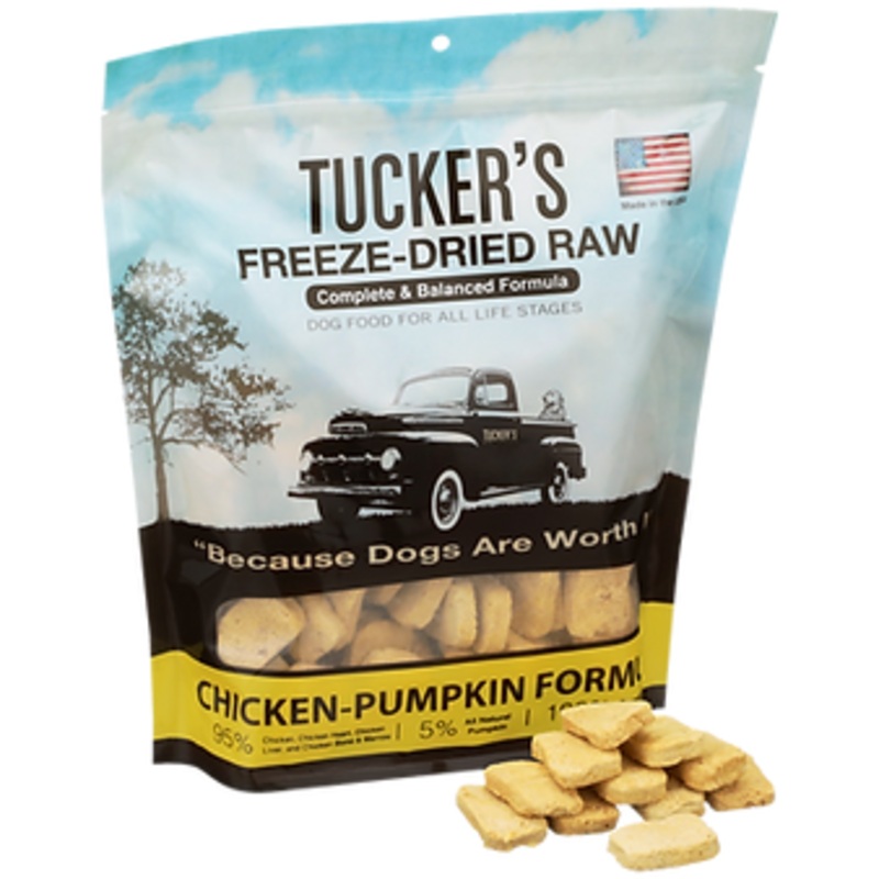 Tuckers Chicken and Pumpkin Freeze-Dried Dog Food 14 oz