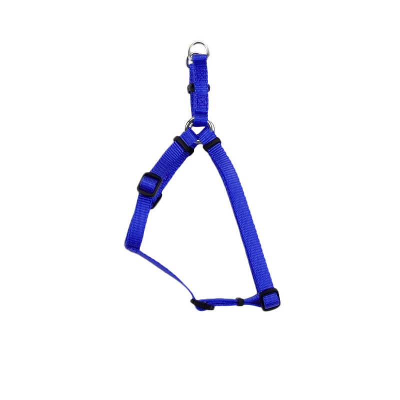 Coastal Comfort Wrap Adjustable Nylon Harness Medium Blue Medium Blue
