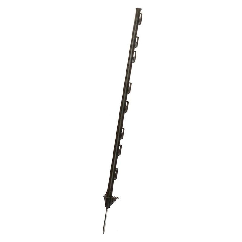 Dare 2400 Electric Fence Step In Post 48 INCH BLACK
