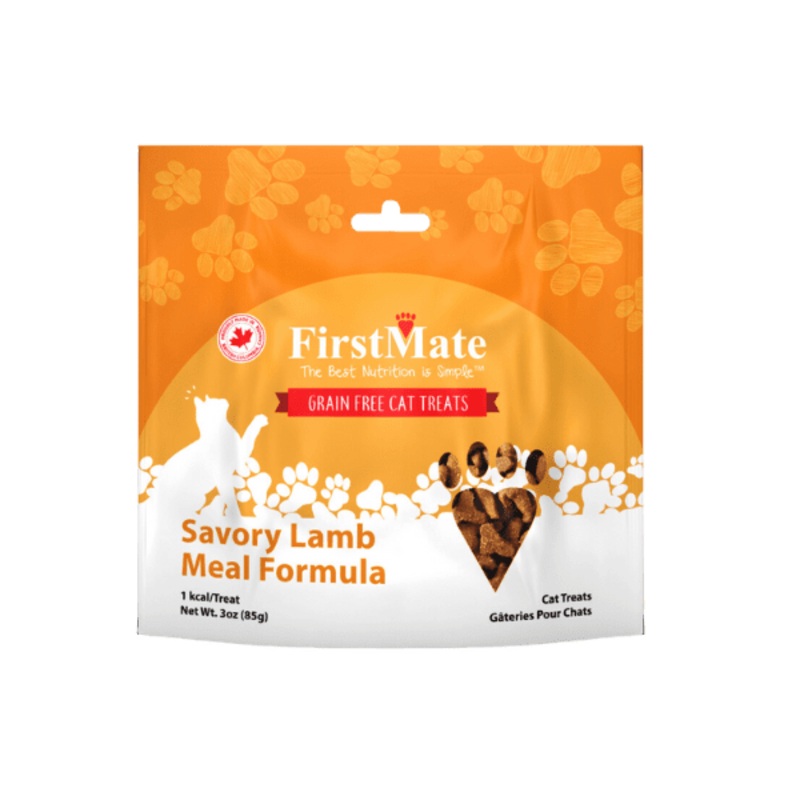 FirstMate Pet Foods Savory Lamb Treats for Cats
