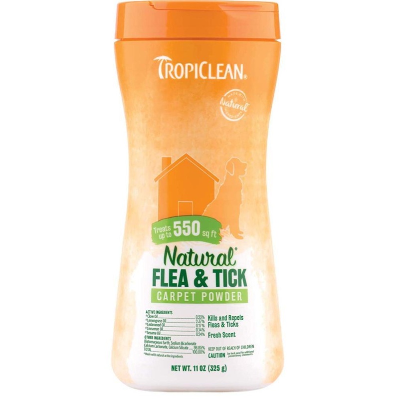 Tropiclean Flea and Tick Carpet & Pet Powder