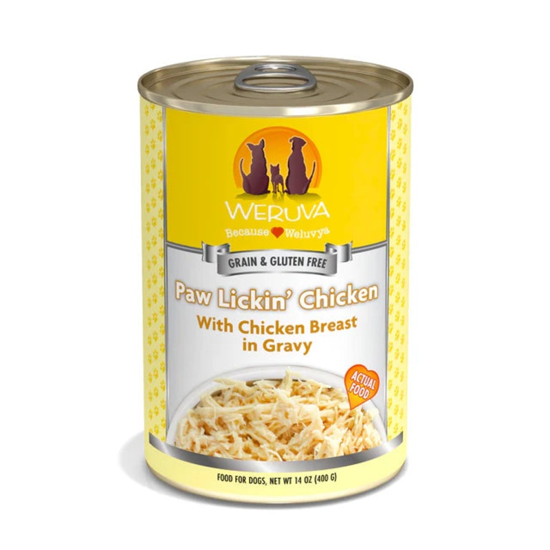 Weruva 400g Paw Lickin Chicken Dog Food Individual 400g