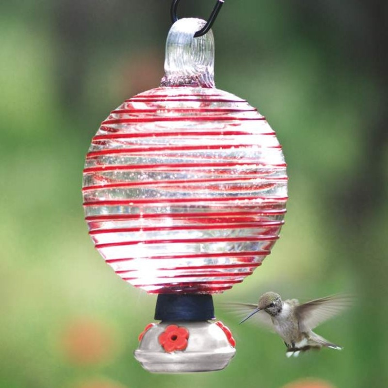 Dew Drop Ribbon Hummingbird Feeder