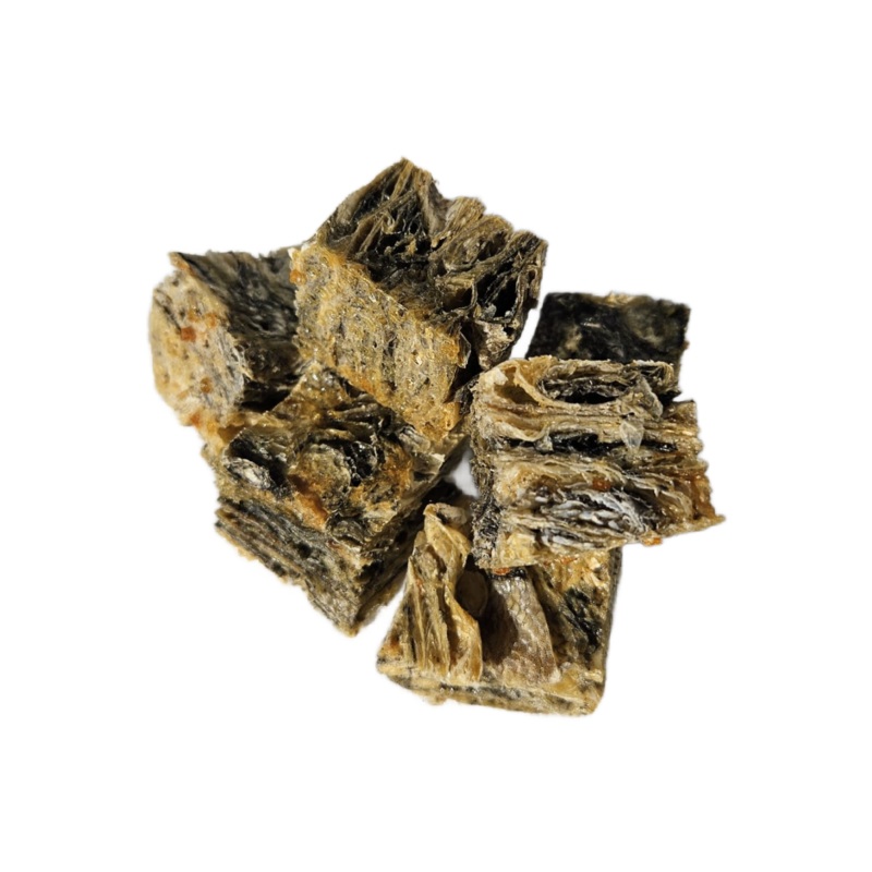 Dried Fish Skins Medium Cubes 500g