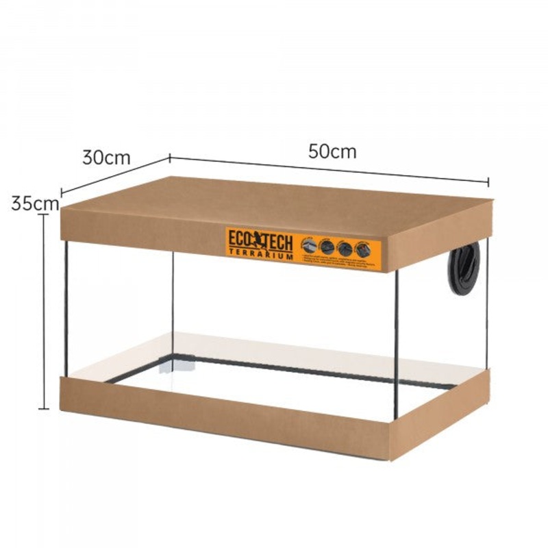 ECO TECH TERRARIUM 50X30X35CM