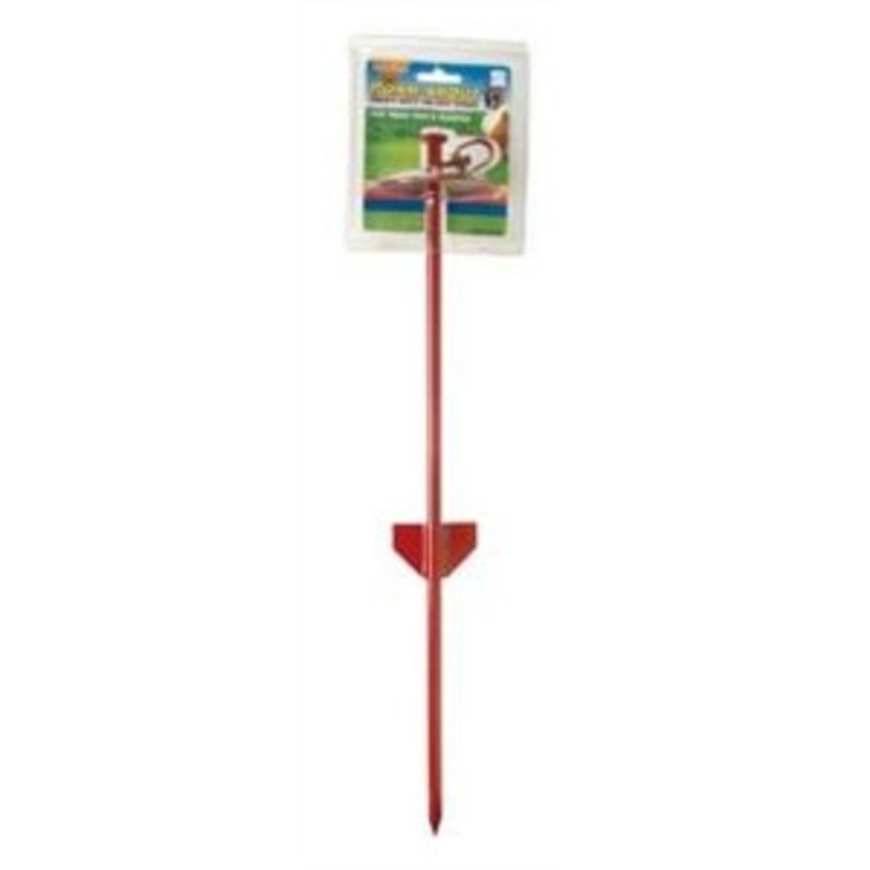 Four Paws 100203923 Steel Roam-About Tie-Out Stake with 25 feet Cable 23 Inch Length