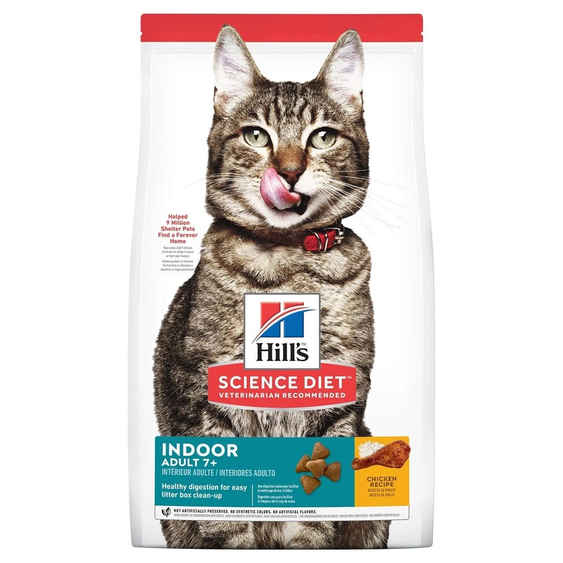 Hill’s Science Diet Cat Food Adult 7+ Indoor 1.58kg