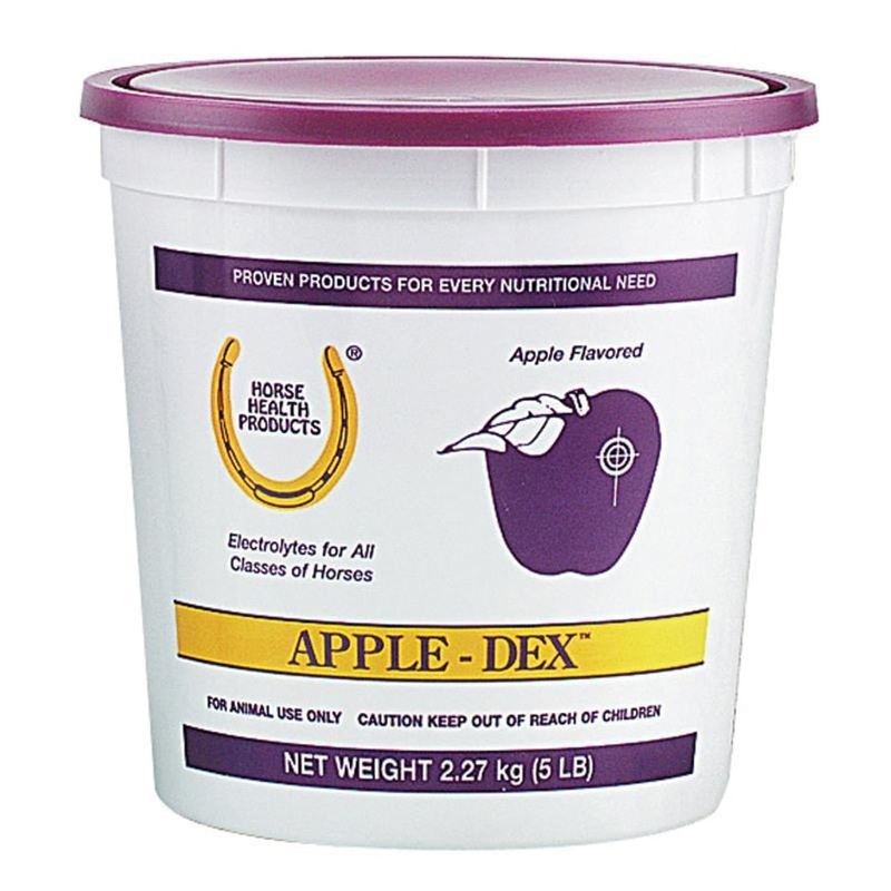 HORSE HEALTH PRODUCTS APPLE DEX ELECTROLYTES FOR HORSES 5 LB APPLE