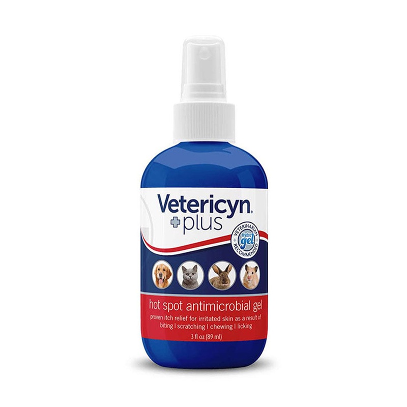 Vetericyn Plus Hot Spot Antimicrobial Hydrogel for All Animals 3 Oz