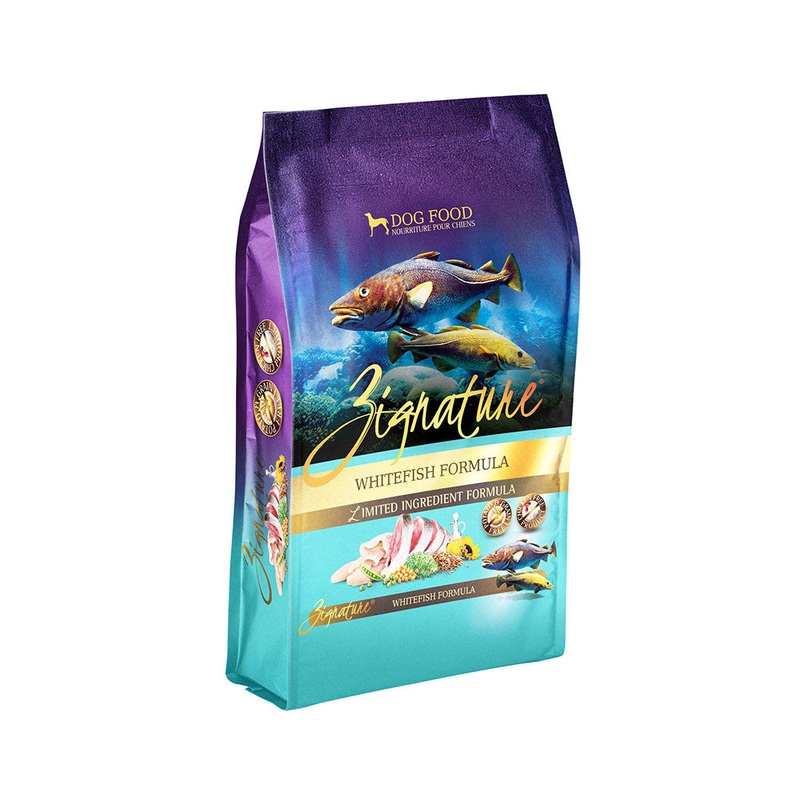 Zignature Limited Ingredient Whitefish Formula Dog Food 4 Lbs