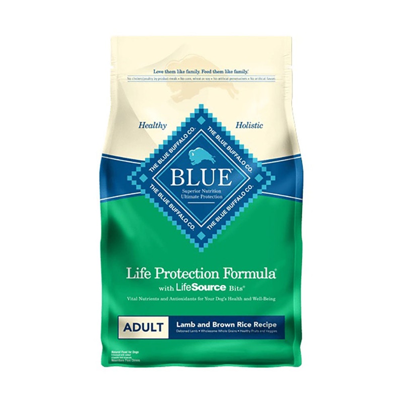 Blue Buffalo Life Protection Formula Lamb & Brown Rice Recipe Adult Dog Food 30 Lbs