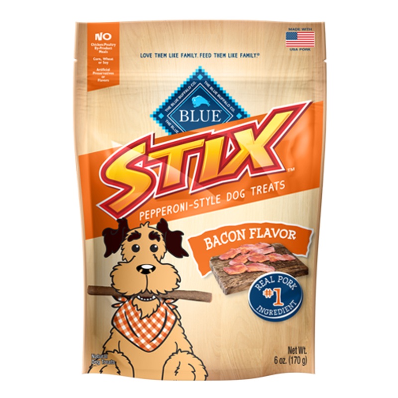 Blue Buffalo STIX Bacon Recipe Soft Dog Treats