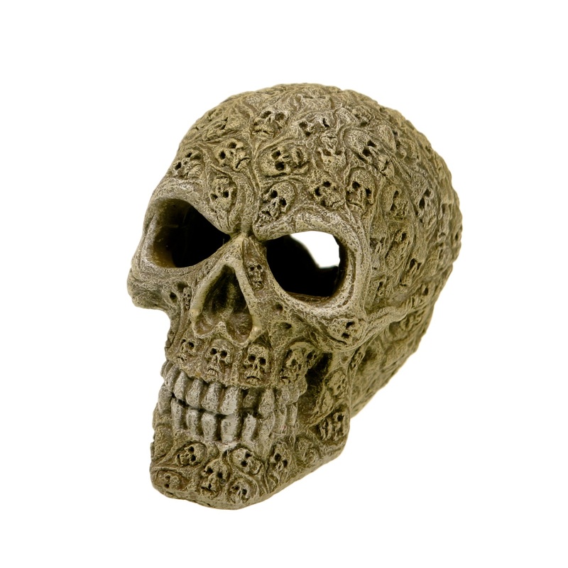Exotic Environments Haunted Skull Ornament
