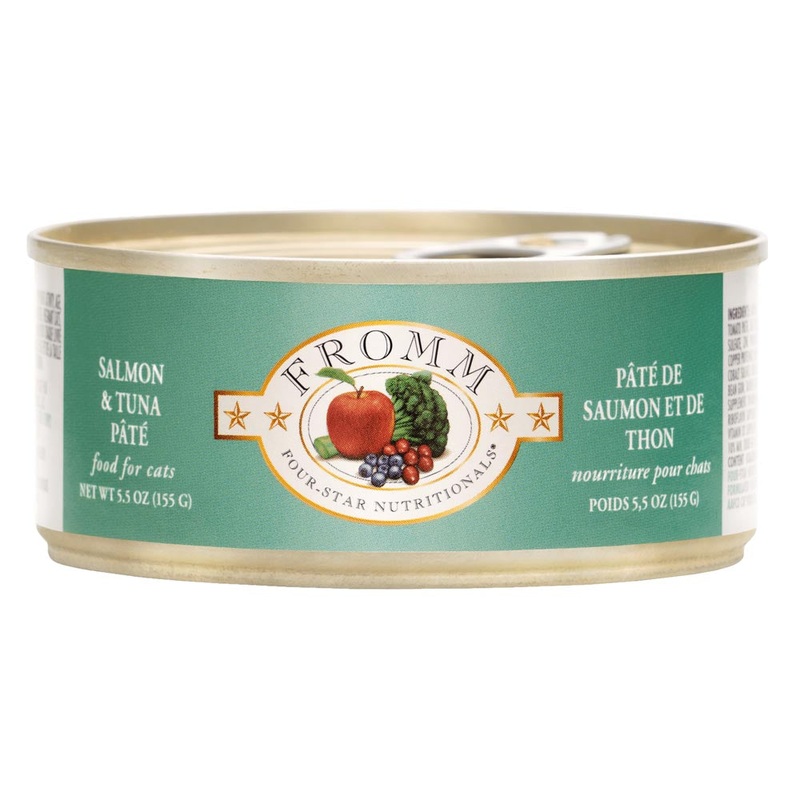 Fromm Four-Star Salmon & Tuna Pt Cat Food 5.5 oz.