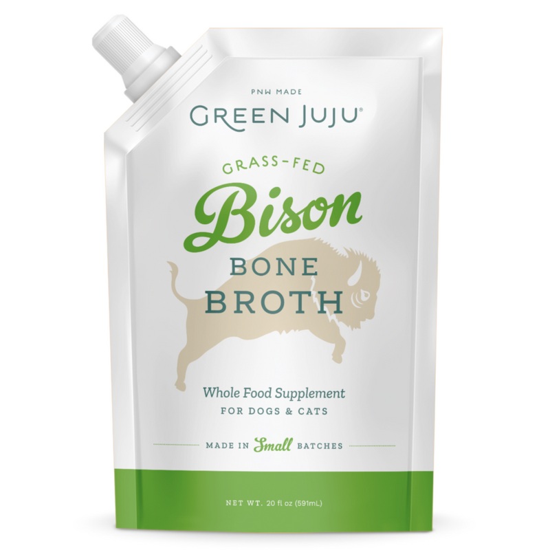 Green Juju Bison Broth 20 Oz. Single