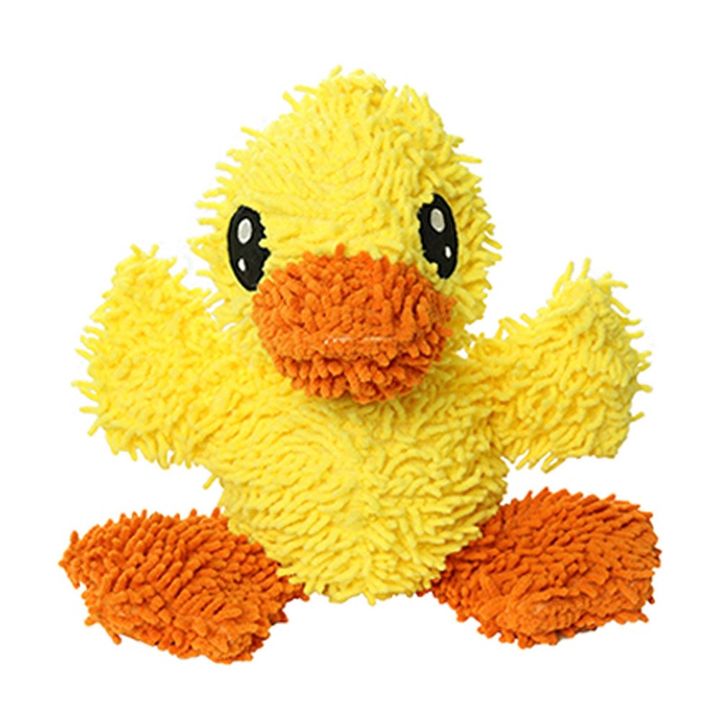 Mighty Medium Micro Ball Duck Dog Toys 5.5 X 9 X 12 Inch