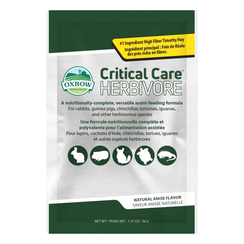 Oxbow Animal Health Critical Care Herbivore Anise