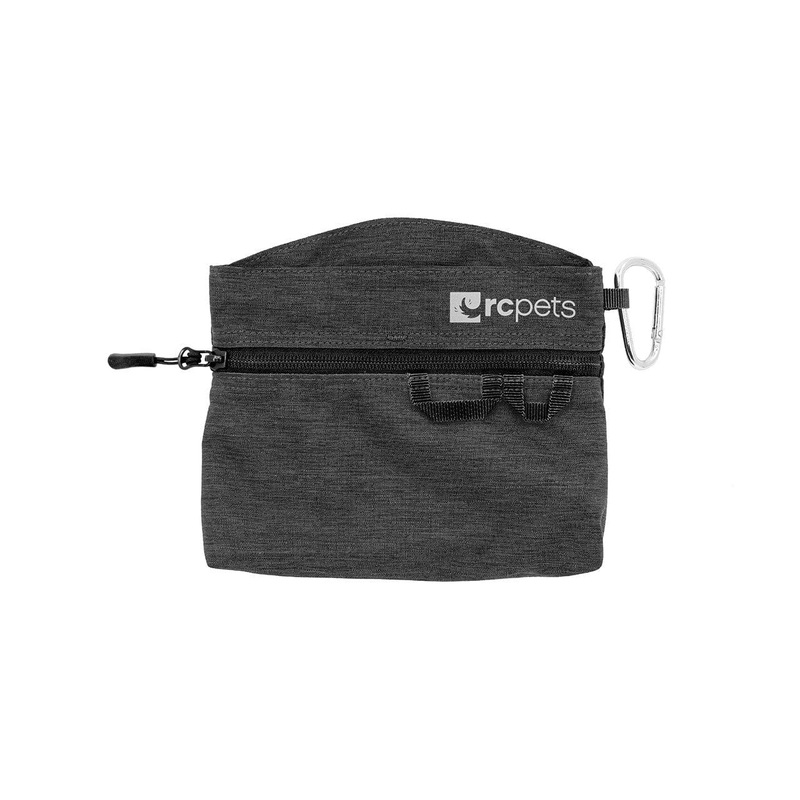 RC Pets Quick Grab Treat Bag in Heather Black each