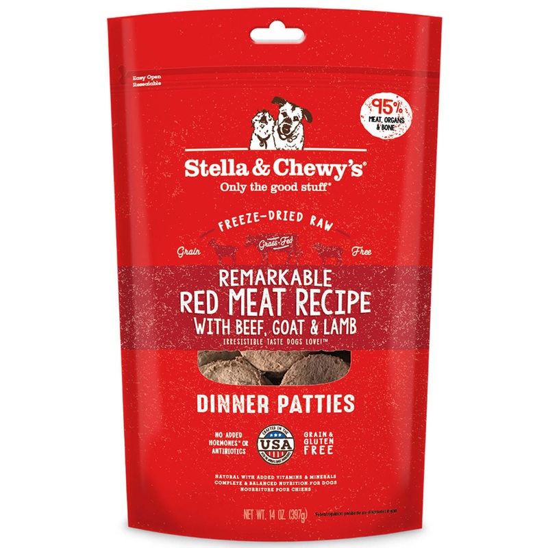 Stella and Chewy’s Freeze Dried Raw Dinner Patties – Remarkable Red Meat 5.5oz