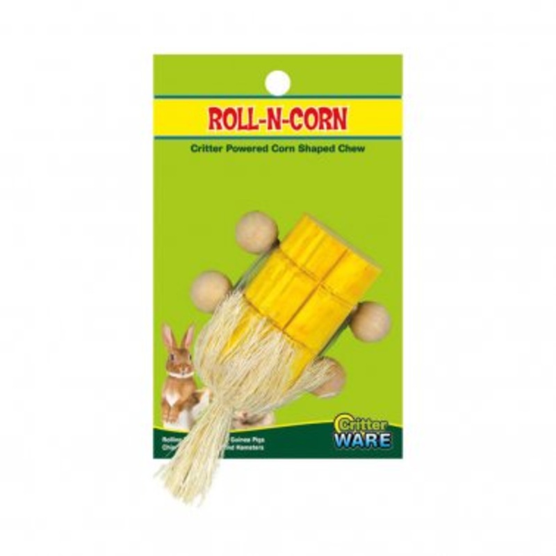 Ware Roll-N-Corn Shaped Small Animal Chew Toy Pack of 1