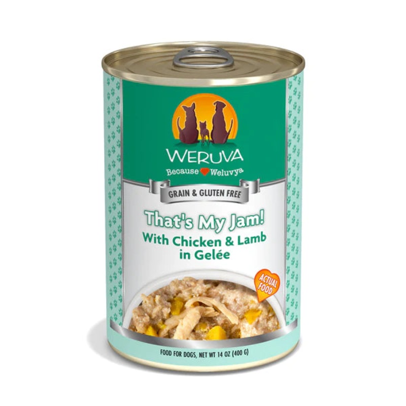WERUVA THAT’S MY JAM WET DOG FOOD 14oz