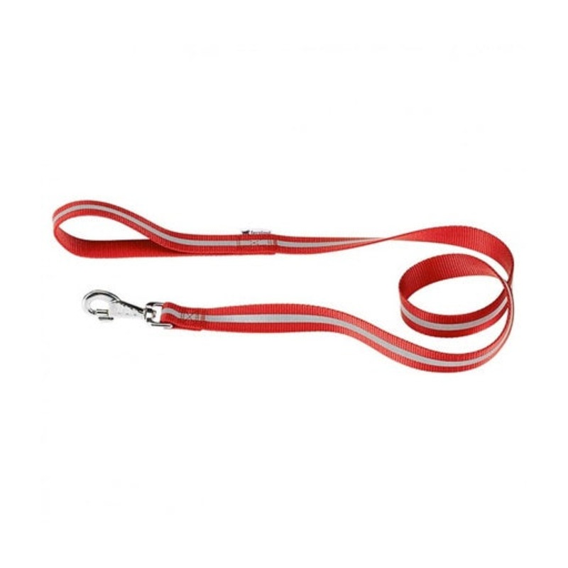 Ferplast Club Reflex G Reflective Dog Leash[Color – Maroon, Dimension – 15mm x L 120cm]