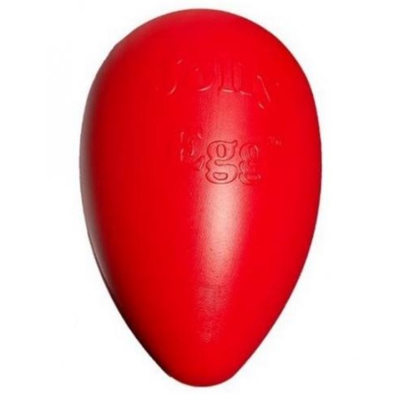 Jolly Pets Jolly Red Egg Dog Toy (8 Inch)