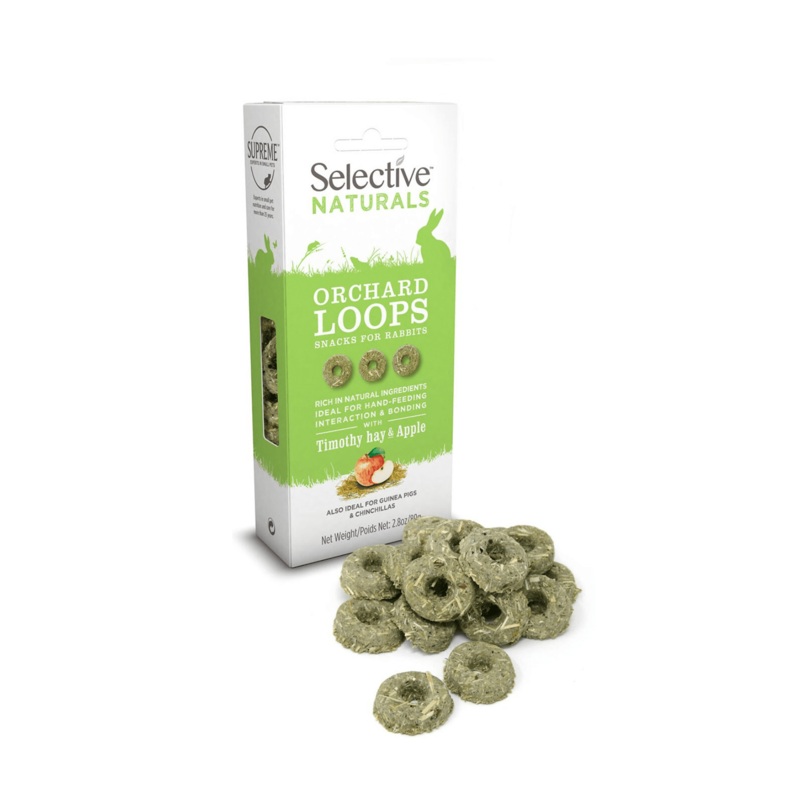 Selective Naturals Small Animal Orchard Loops 80g