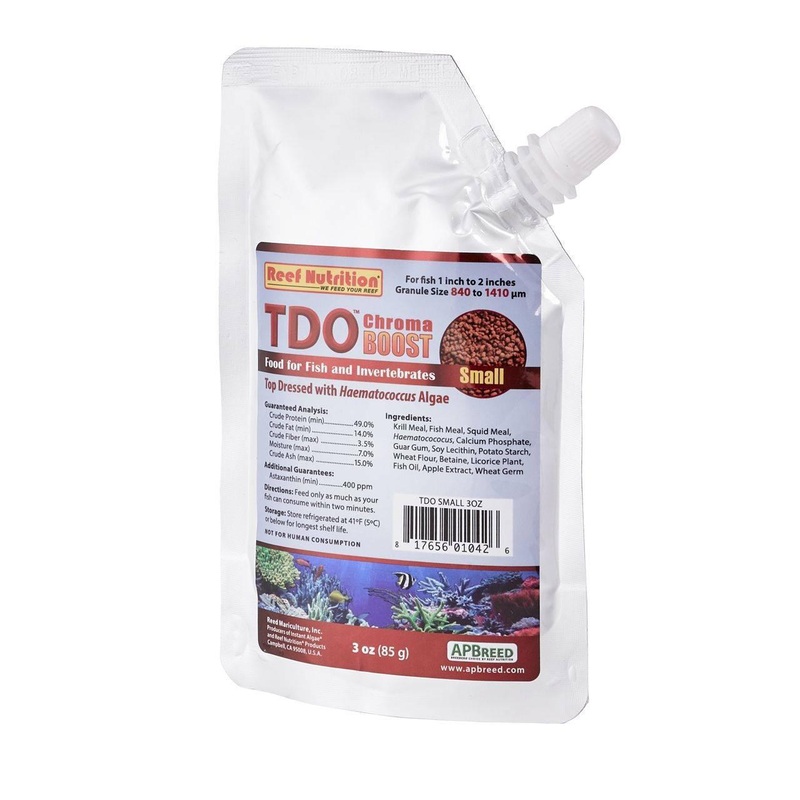 TDO Chroma BOOST Small Pellets 3 oz