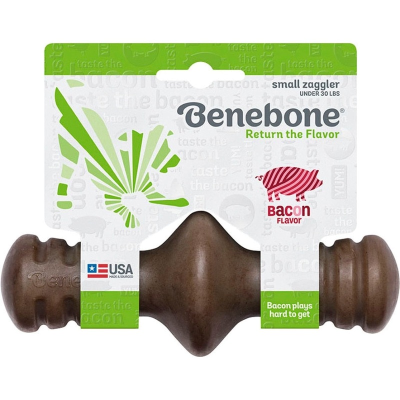 Benebone Zaggler Small Bacon