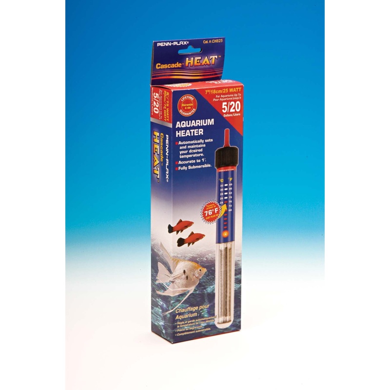 Cascade 25 Watt Submersible Glass Heater