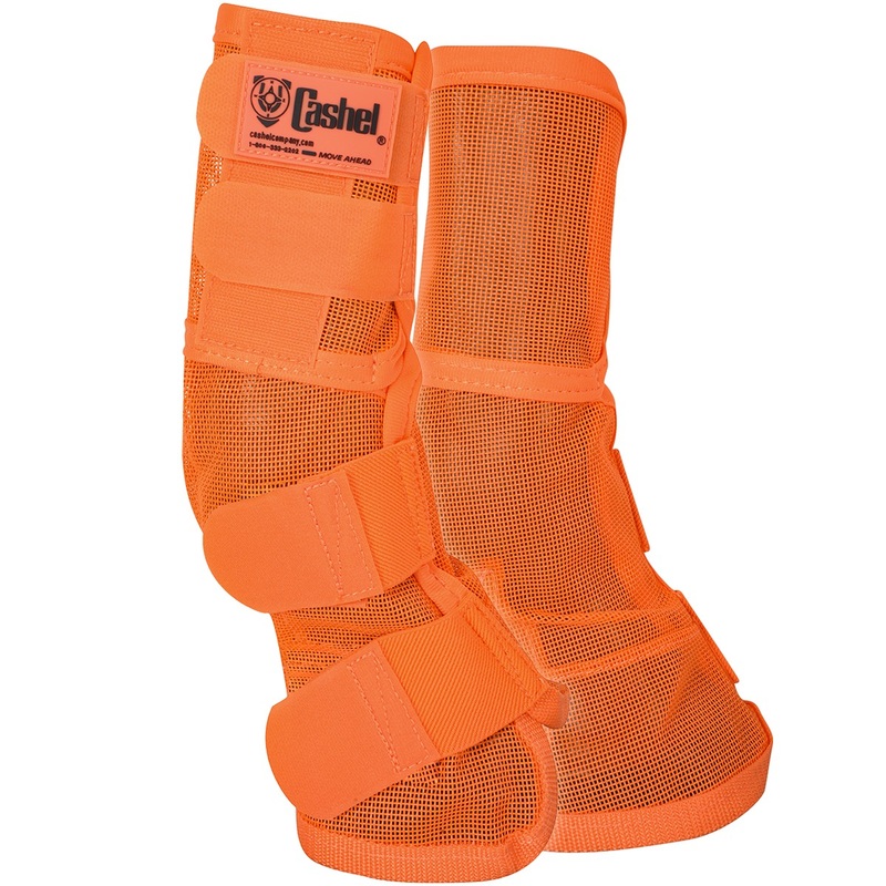 Cashel Crusader Leg Guards Orange Warmblood
