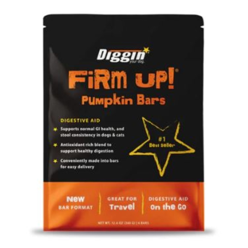 Diggin Your Dog Firm Up! Pumpkin Bars 12.6 oz